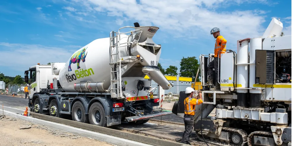 En Normandie, Révobéton joue la carte du béton de proximité